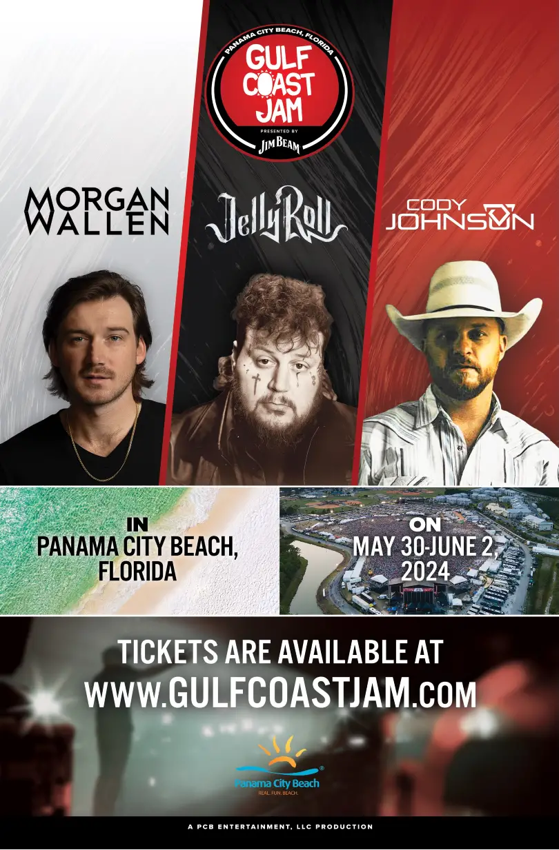 Cody Johnson To Headline Gulf Coast Jam With Jelly Roll, Morgan Wallen