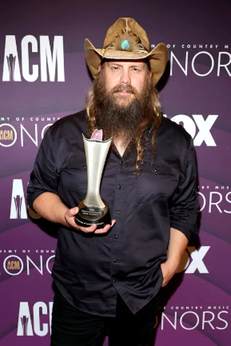 Chris Stapleton Receives the Triple Crown Award At the ACM Honors [WATCH]