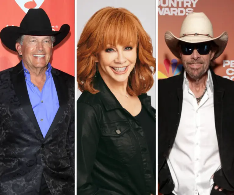 George Strait, Reba McEntire, Toby Keith + More Sign Guitars For ...