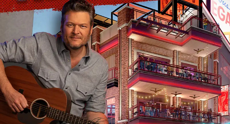 Blake Shelton S Massive Ole Red Opens In Las Vegas